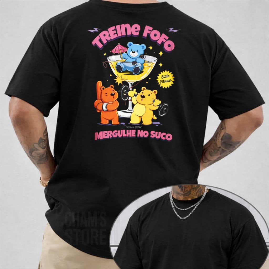 Camisa Camiseta Masculina e Feminina Oversized 100% algodão premium treino fofo Blusa musculação treino fit  academia.