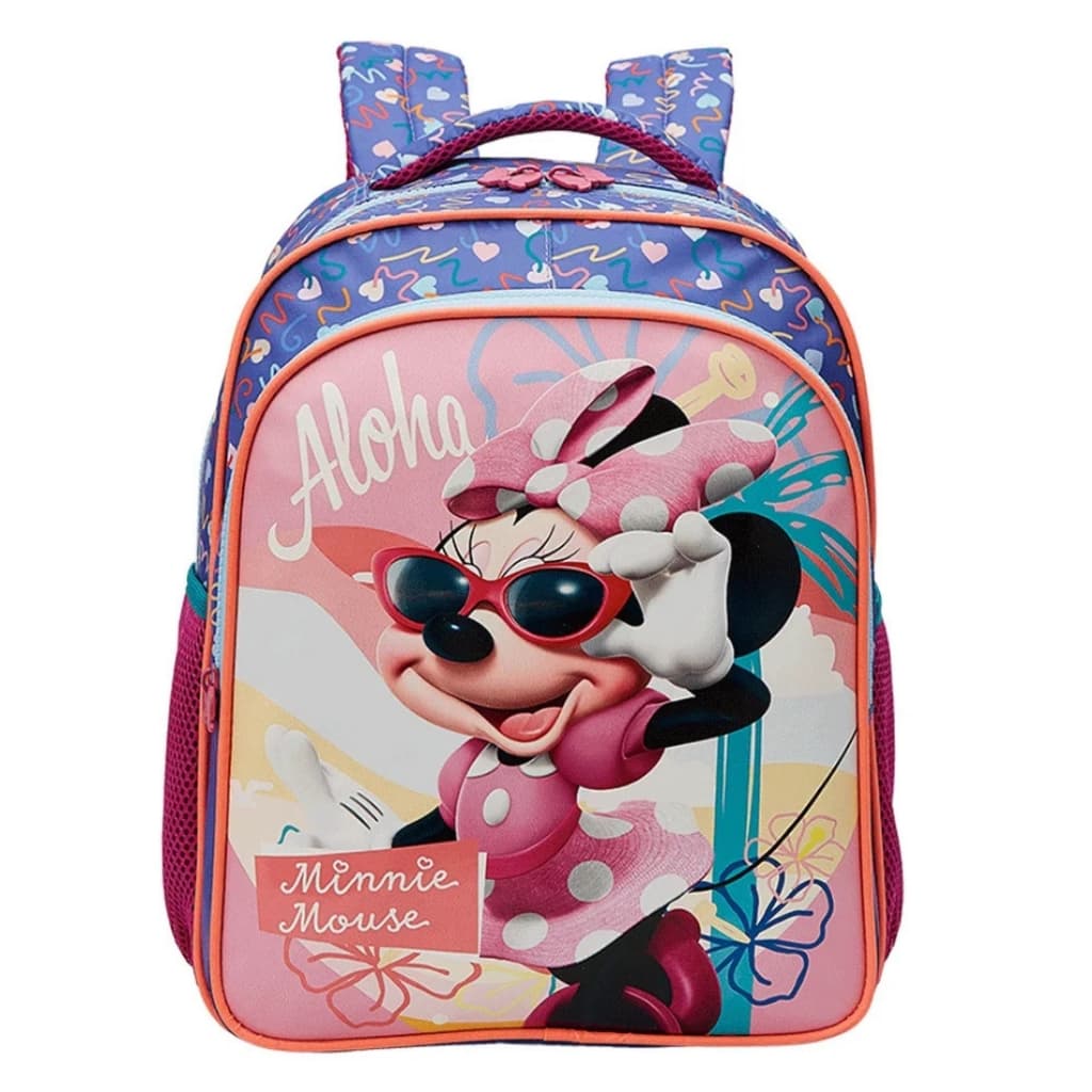 Mochila Escolar infantil costas Minnie mouse Original