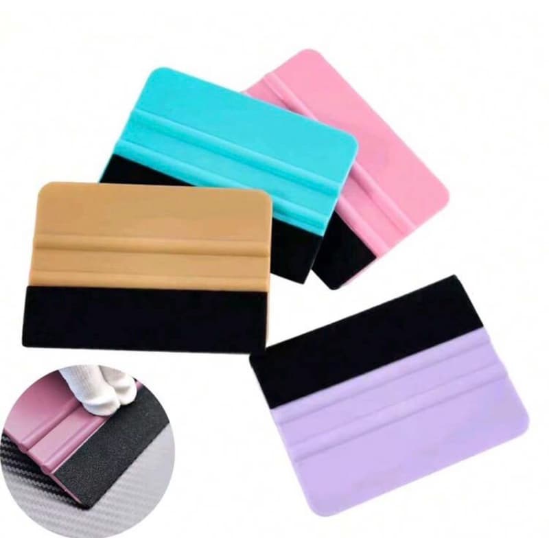 Espátula de silicone com feltro envelopamento