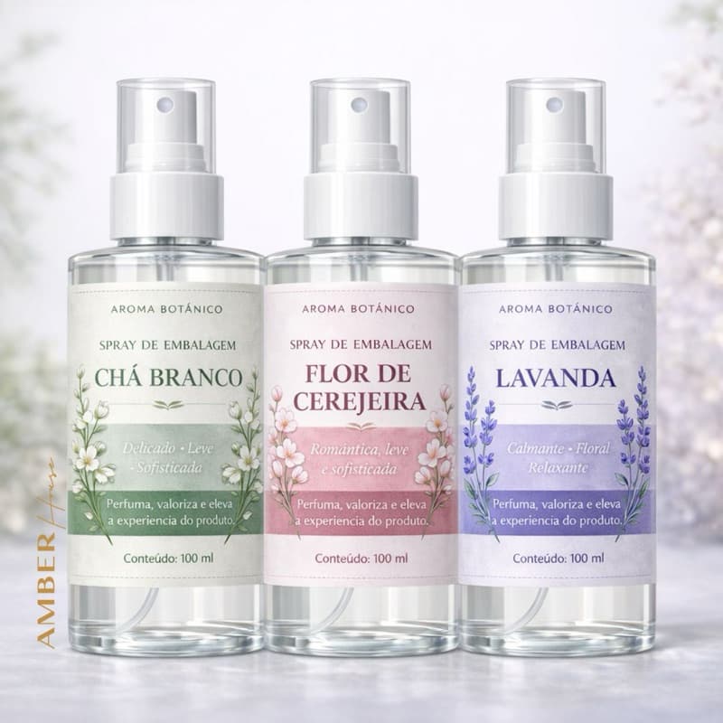 Cheirinho Embalagem ou Ambiente Perfume Para Lojas Papel Aroma Essência