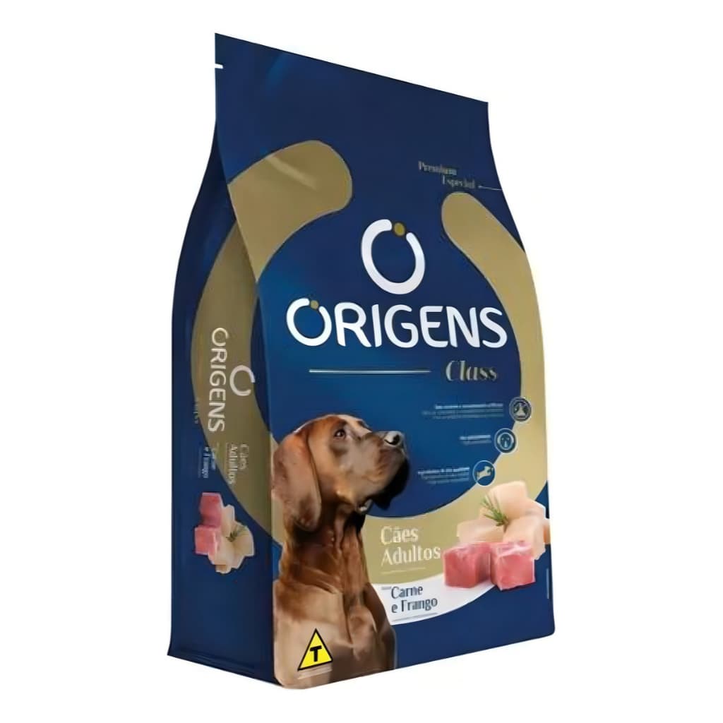 Ração Cães Class Premium Especial Carne Frango 15kg Origens Adimax