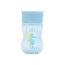 Copo 360º Oceano da Lolly Kinddy - Copo de treinamento - Não vaza - Azul