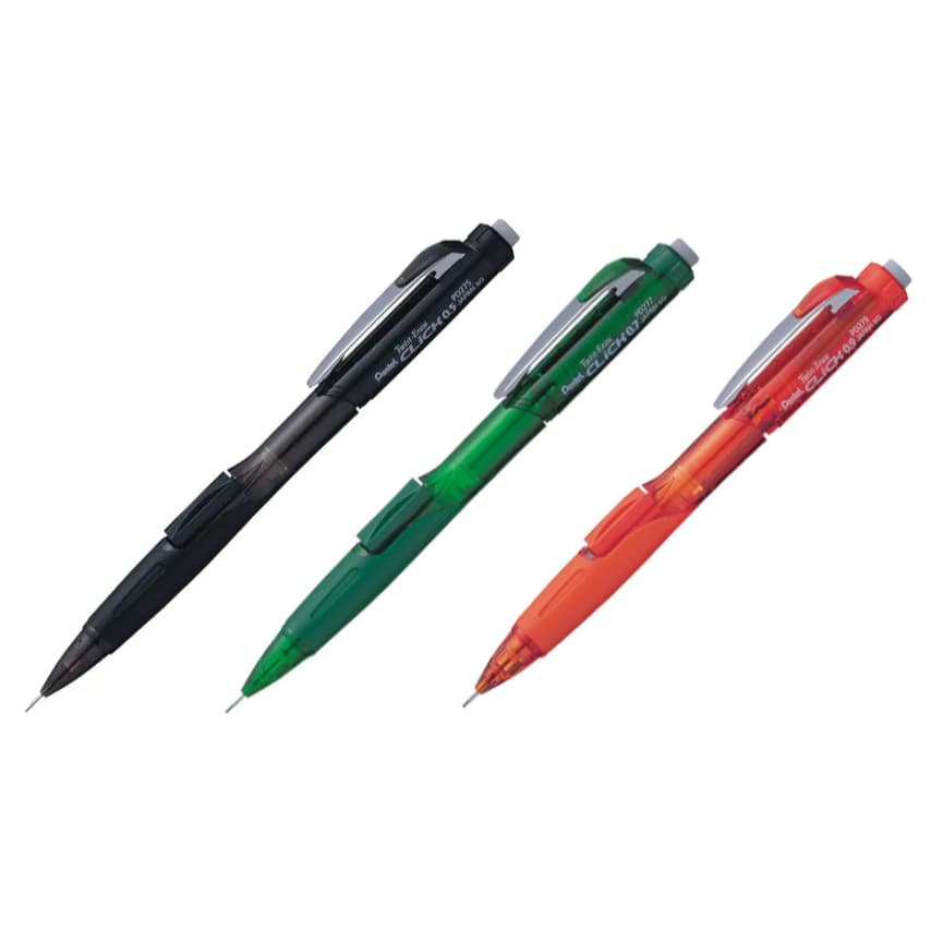 Lapiseira Twist Eraser Click  0.5mm  0.7mm  0.9mm
