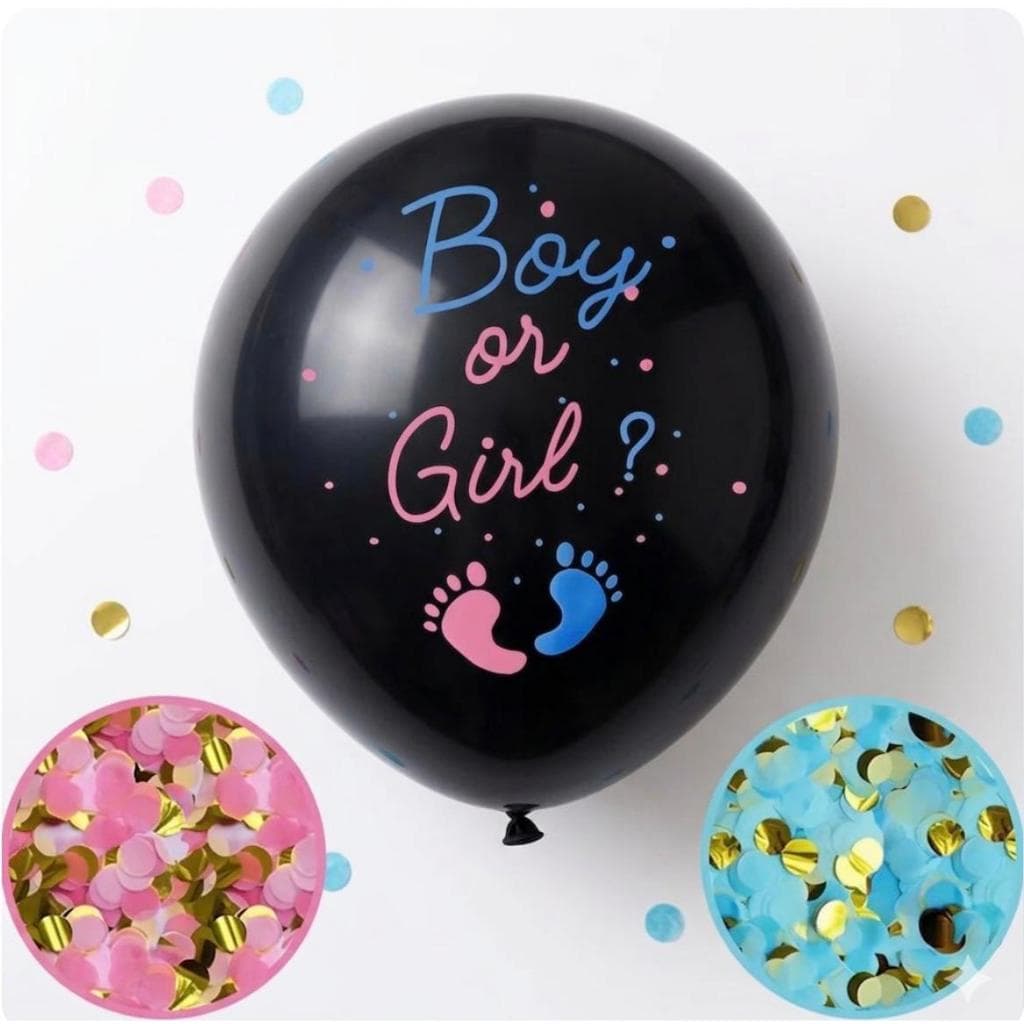 Balão Chá Revelação Incrível Boy Girl 90cm 36 Polegadas