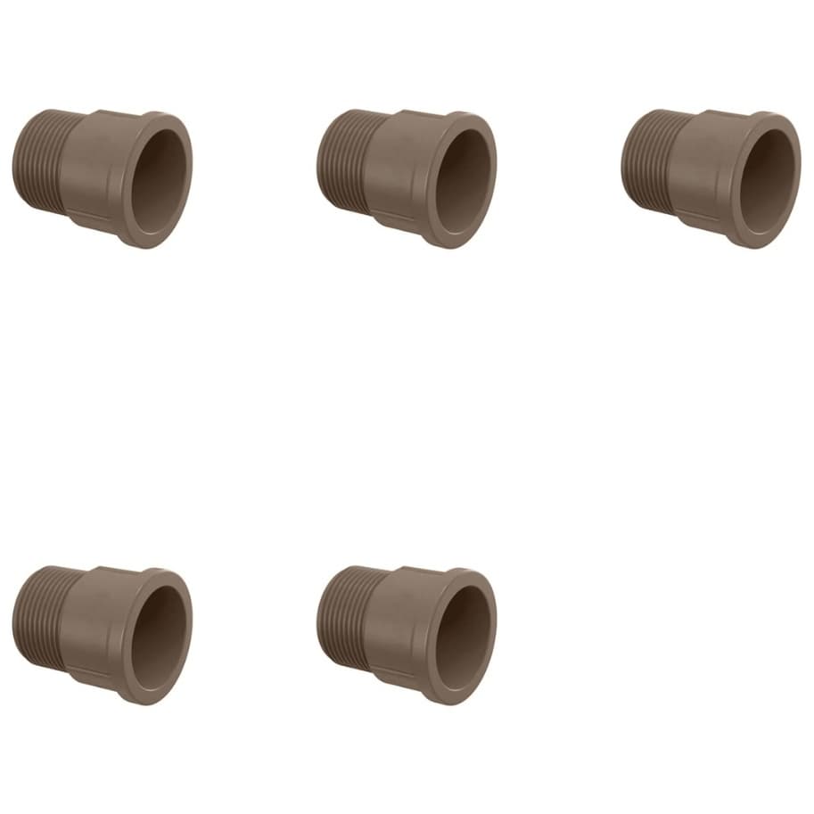 5 x Adaptador 25x3/4'' Curto Bolsa Rosca
