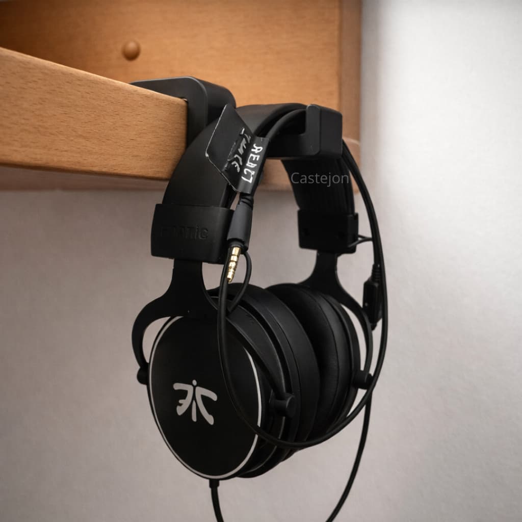 Suporte Para Fone de Ouvido Headset Gamer de Mesa Ajustável