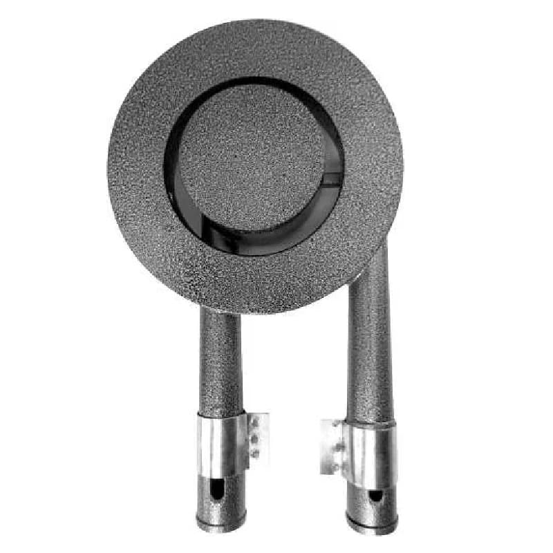 Queimador Duplo 14cm Ferro Fundido Fogão Industrial Baixa Pressão MR Fogões Itajobi