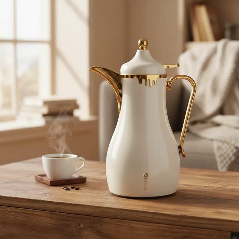 Garrafa Térmica Luxo Premium 950ml - Isolamento a Vácuo, Ideal para Café, Chá e Chocolat