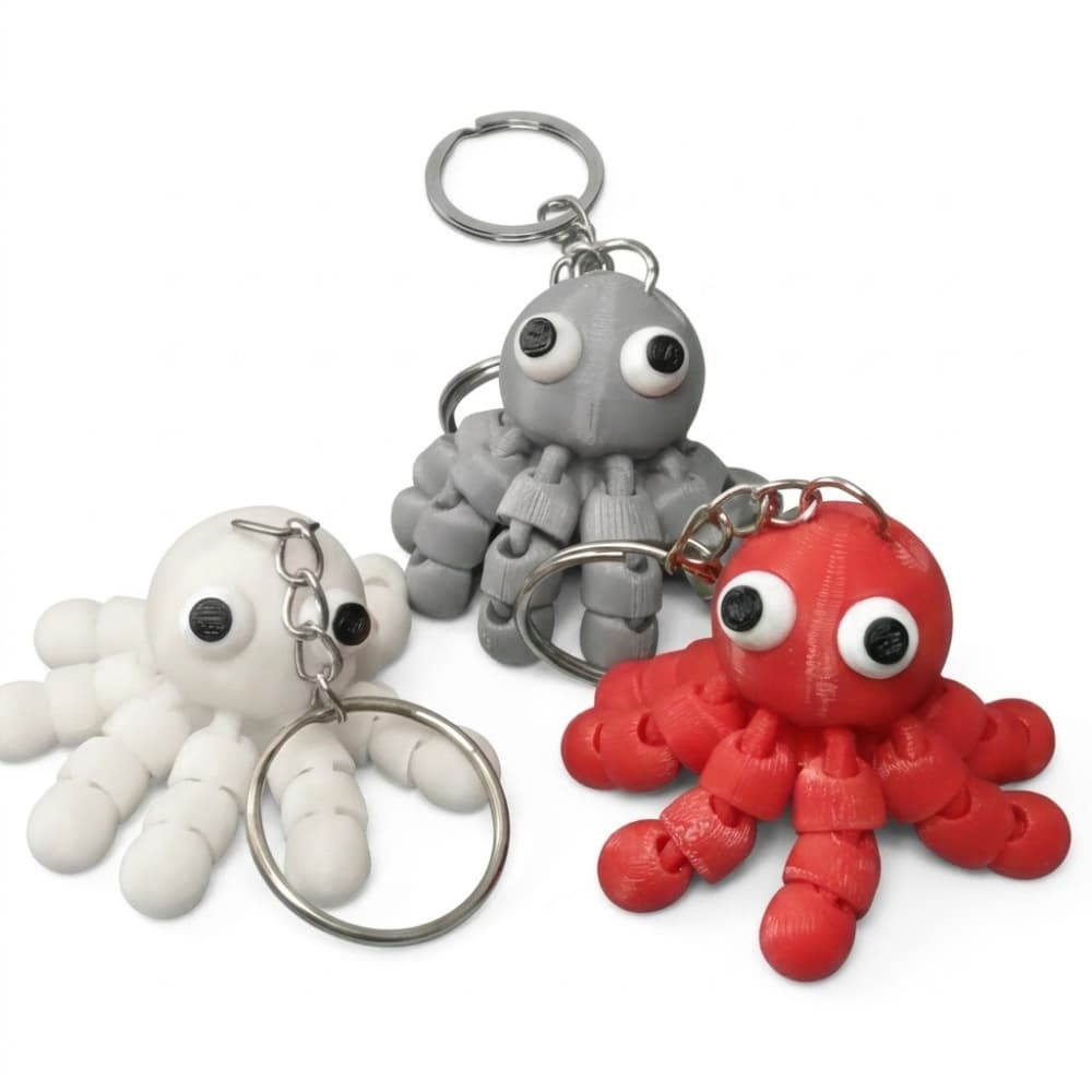 Coleção Oceano Chaveiros de Bichinhos Marinhos Exclusivos