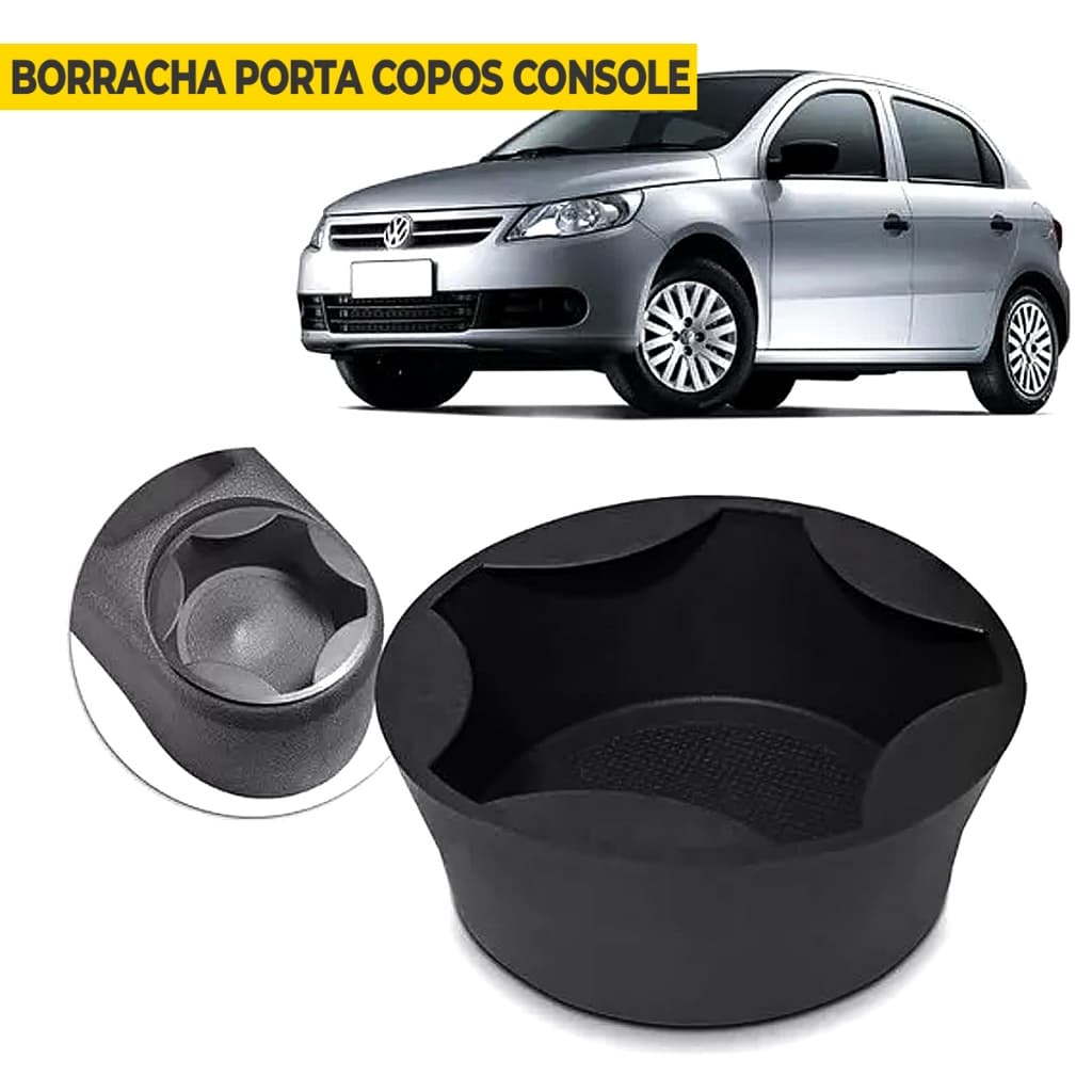 Borracha Porta Copos Console VW Gol Voyage Saveiro Original 5U086319171N