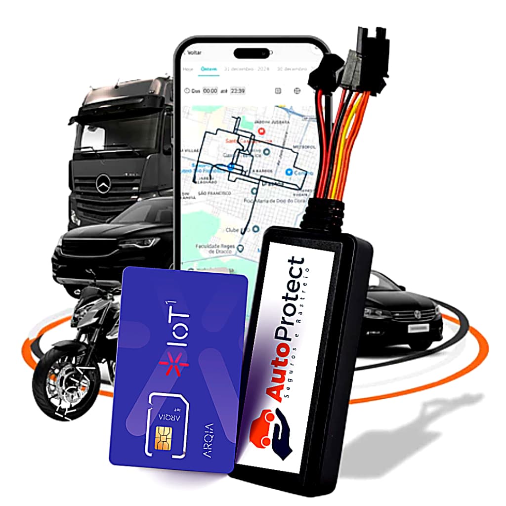 Rastreador Gps J16 4g + Chip M2m + Kit Bloqueio + Aplicativo