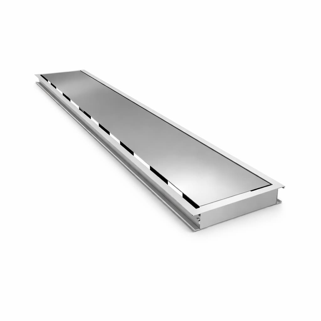 Ralo Linear Invisível 10x80 Inox Oculto Para Banheiro Lavabo Box Drenagem - Linha Mariana