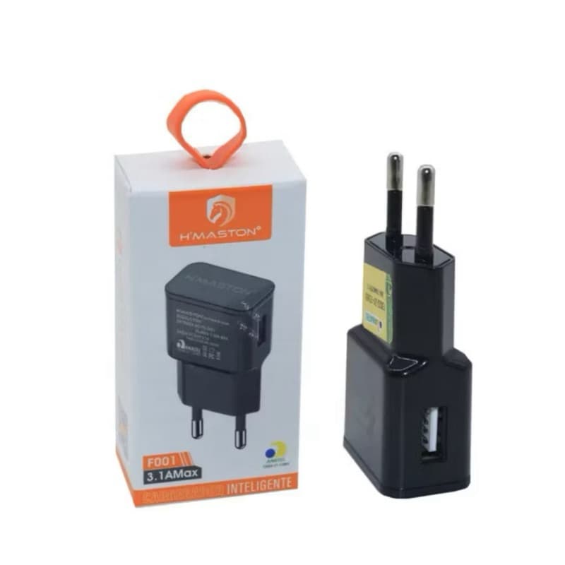 H'maston F001 Fonte 3.1A MAX Mini Carregador Original Portátil Usb