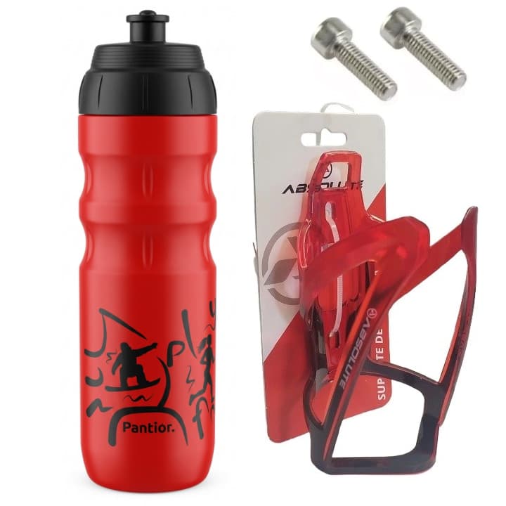Garrafa de Água com Suporte Bike Térmica Garrafinha 550ml