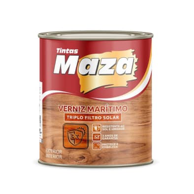 Verniz Marítimo 900ml Triplo Filtro Solar Maza - Cores