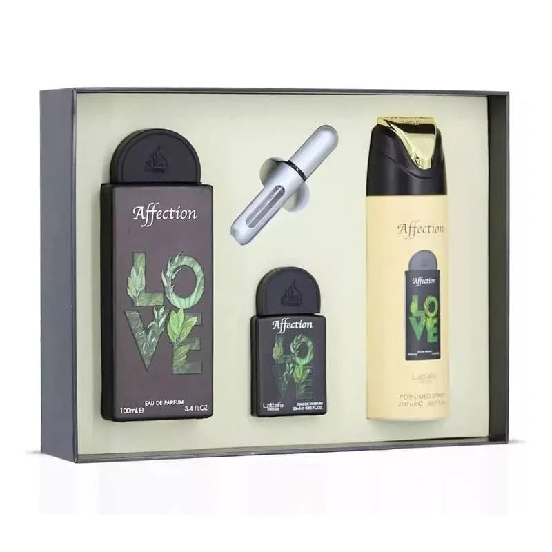 kit Perfumes Affection Love EDP 4 peças