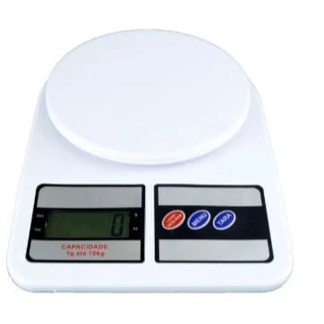 Balança Digital De Cozinha Alta Precisão Portátil Versátil Confeitaria Fitness Dieta 10kg/5kg