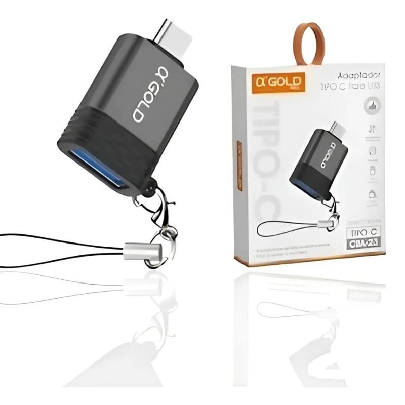 Adaptador OTG Tipo C para USB CBA-23 | Conecte Pendrive, Mouse e Teclado | Alta Velocidade e Portátil