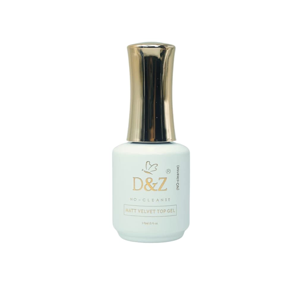 Top Coat D&Z Fosco Matte Velvet 15ml c/ Anvisa