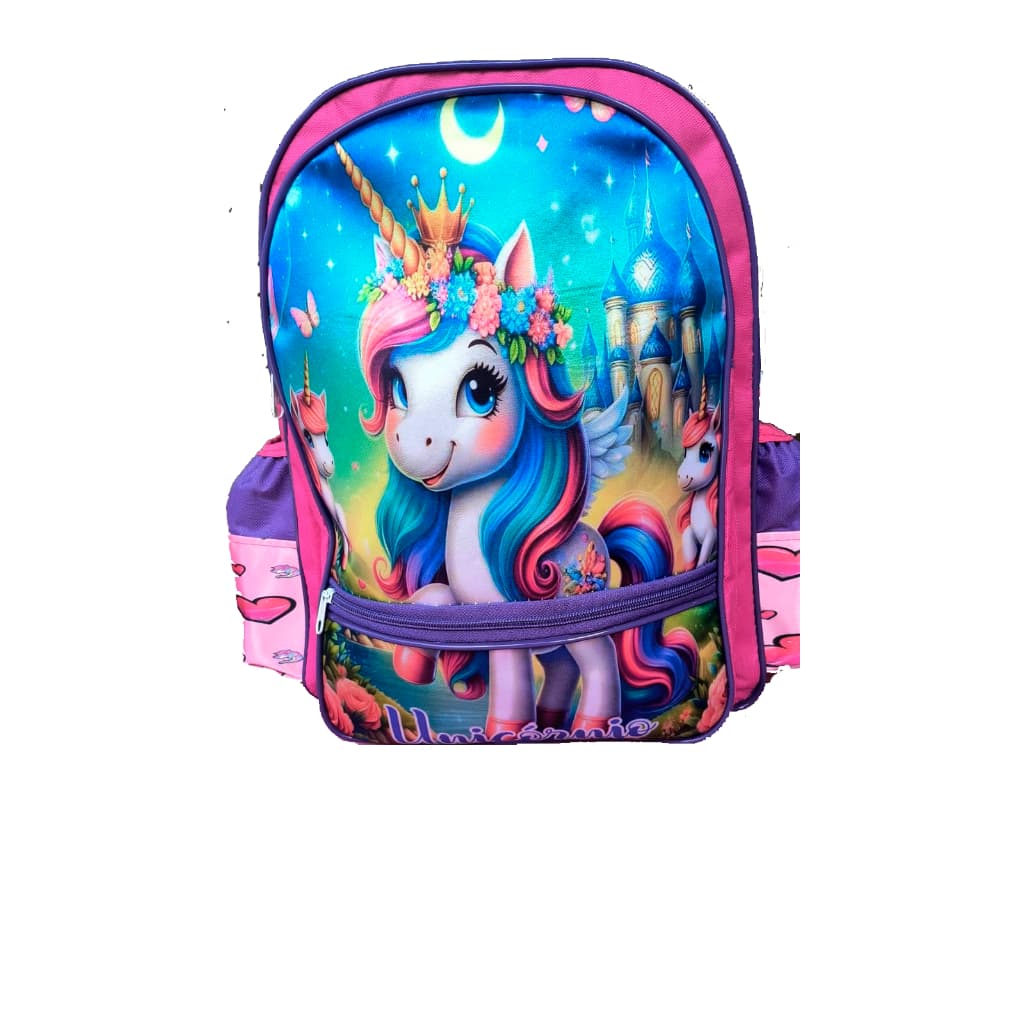 Mochila Escolae Infantil Unicórniio
