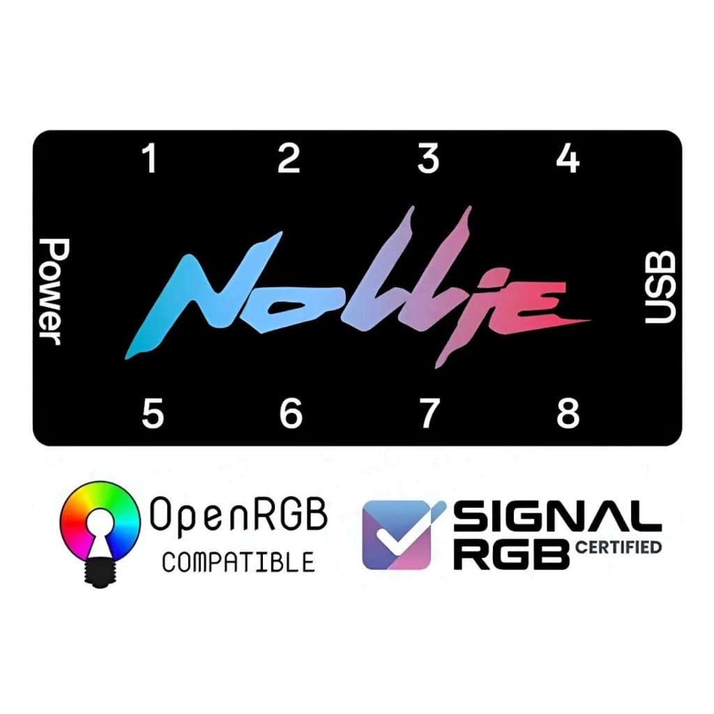 Controladora Argb Nollie 5v 3 Pin - 8 Conectores