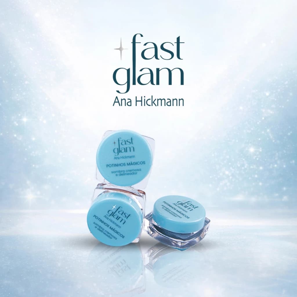 Sombra Cremosa e Delineador 2 em 1 Ana Hickmann Fast Glam