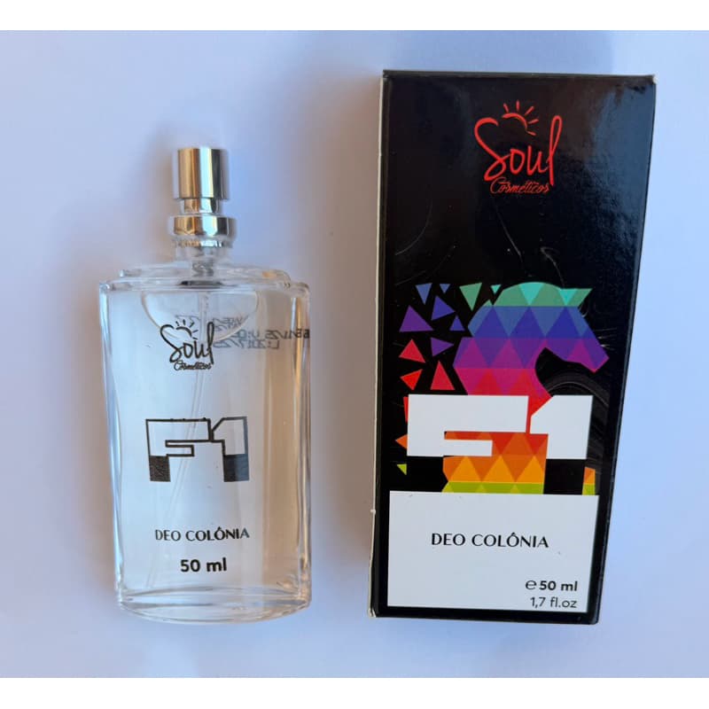 Perfume Masculino F1 50ml - Soul Cosméticos Original