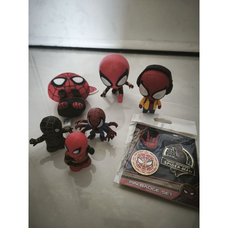 Homem Aranha Figures Pelúcias Pins Originais Venom
