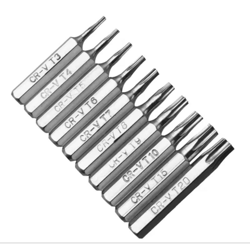 Kit Bits chave Torx - 10 Unidades