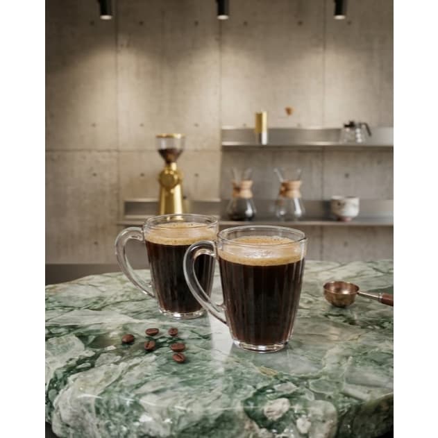 Caneca Lines 90ml Vidro - Lyor