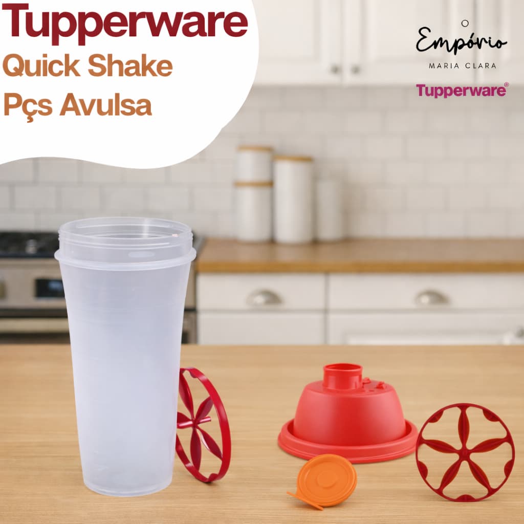 Tupperware Tampa do Quick Shake 500ml