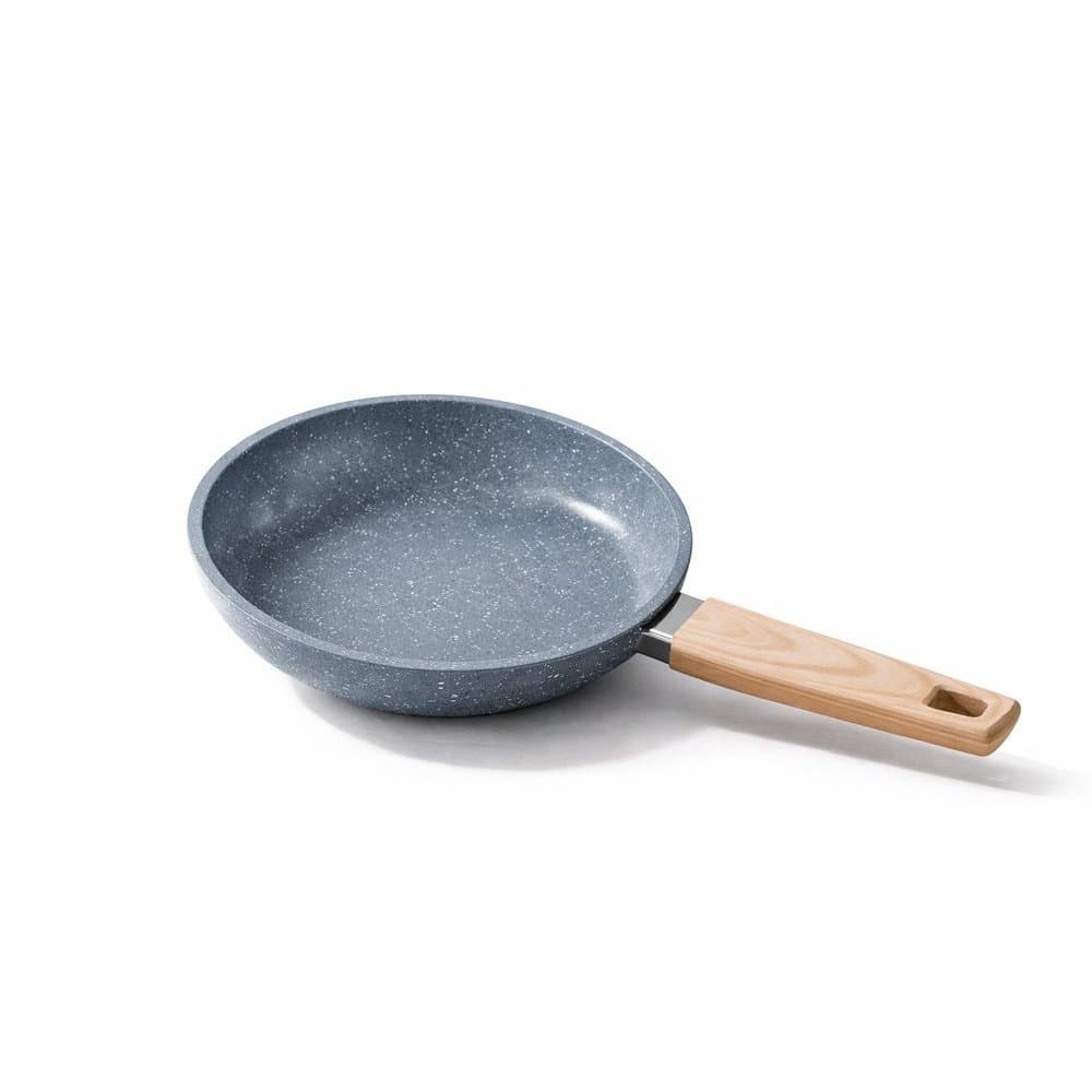 Frigideira Max Chefe Wood antiaderente 22cm - Cinza fogão indução e eletrico