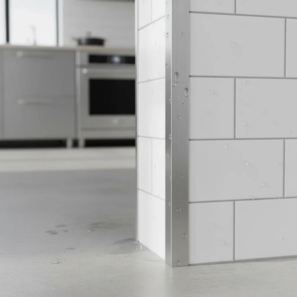 15 Cantoneiras De Alumínio Perfil Parede L De 1 Polegada 25 x 25mm Barra De 1 Metro