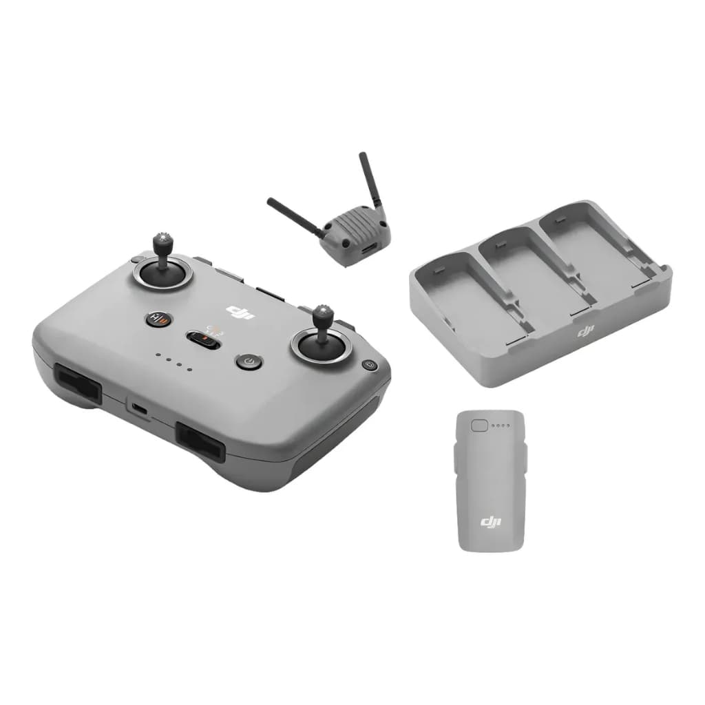 Rádio Controle Dji Rc-n3 + Transceiver + Hub + módulo carga Dji Neo 2, originais, novos