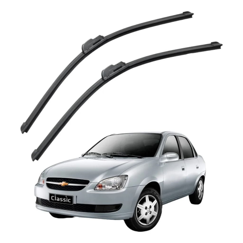 Par Palhetas Limpador de Para Brisa chevrolet Corsa Classic 1996 a 2013