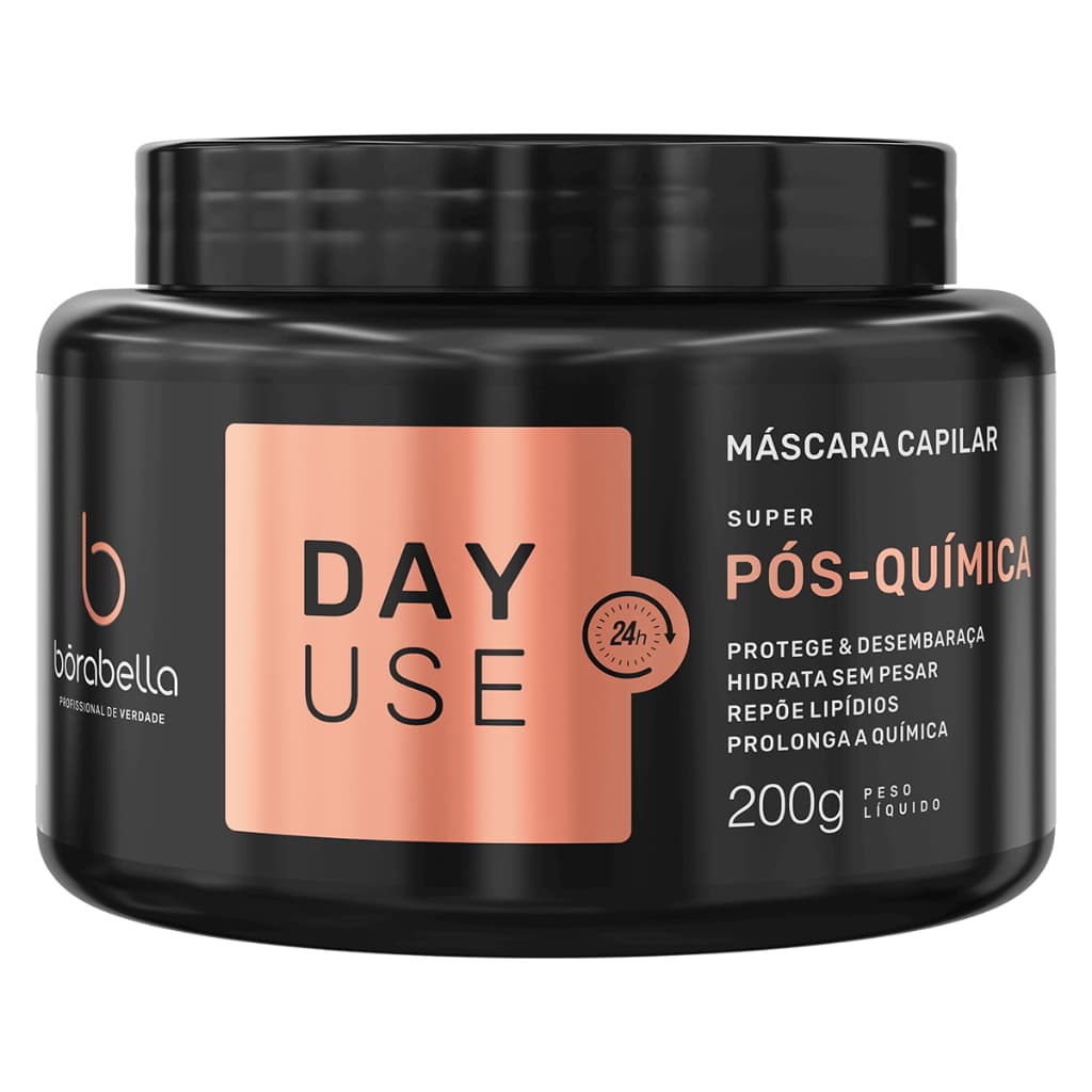 Mascara Day Use Pós Quimica Pós Progressiva 200gr - Borabella