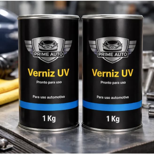 Kit 2 Verniz UV Prime Auto