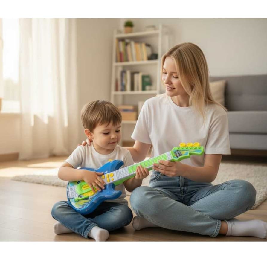 Brinquedo, Conjunto com Guitarra Musical e Microfone