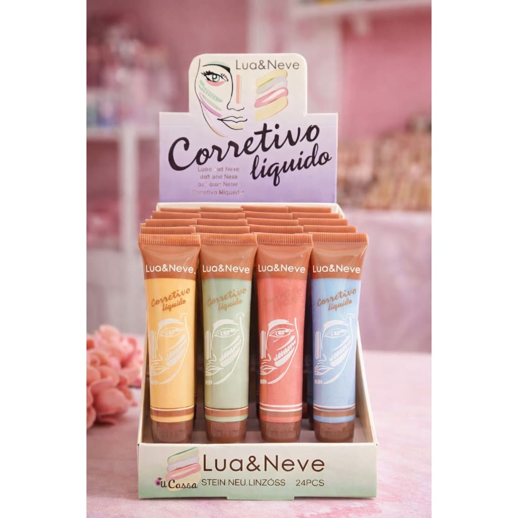 Corretivo Líquido Colorido Lua&Neve – Correção Perfeita da Pele