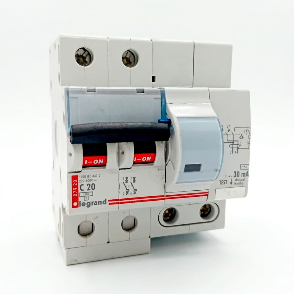Disjuntor Diferencial Residual 20a DDR Bipolar