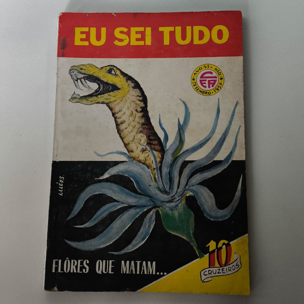 Revista Eu Sei Tudo Nº4 Setembro de 1957 - ano XLI