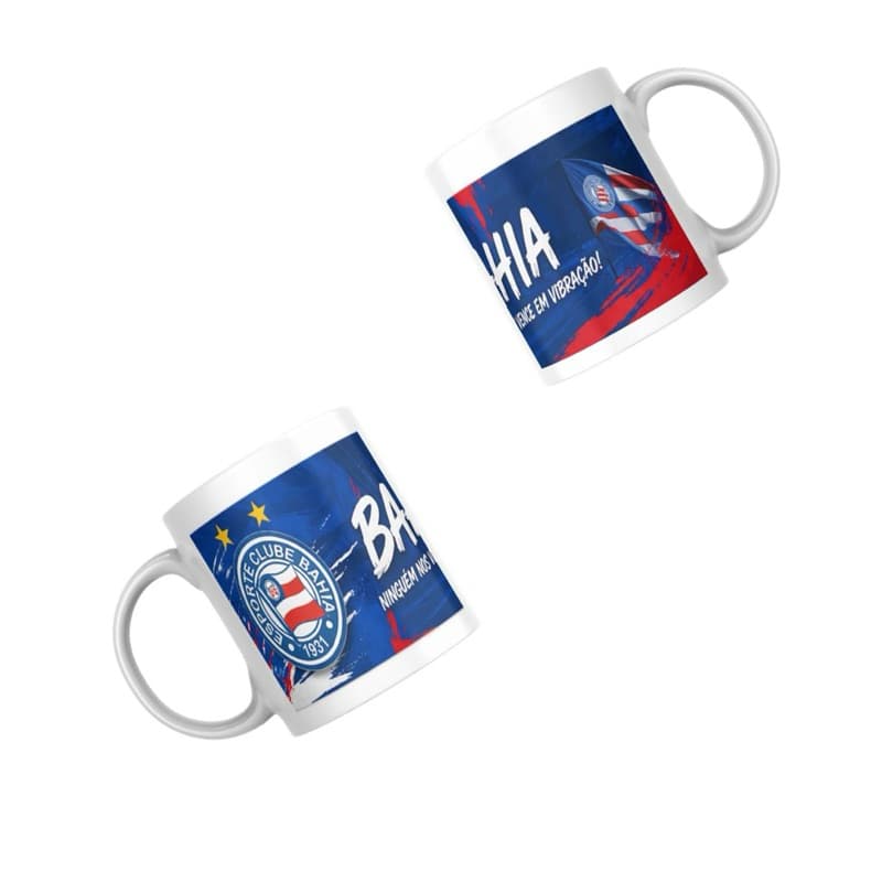 Caneca personalizada time do Bahia-caneca personalizada para mostrar o amor ao seu Time