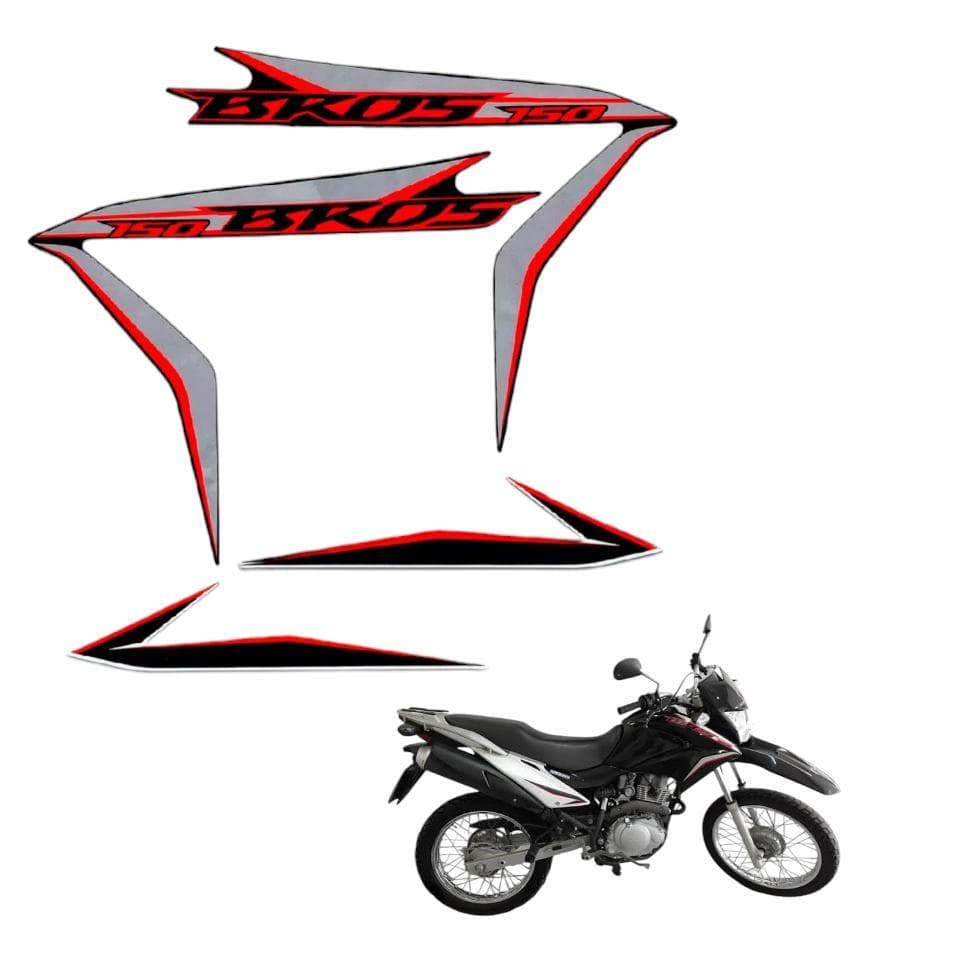 FAIXA COMPLETA HONDA NXR BROS 150 2014 ES/ESD MOTO PRETA