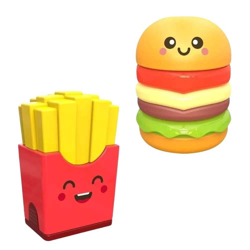 Apontador e Borracha Lanches Tris