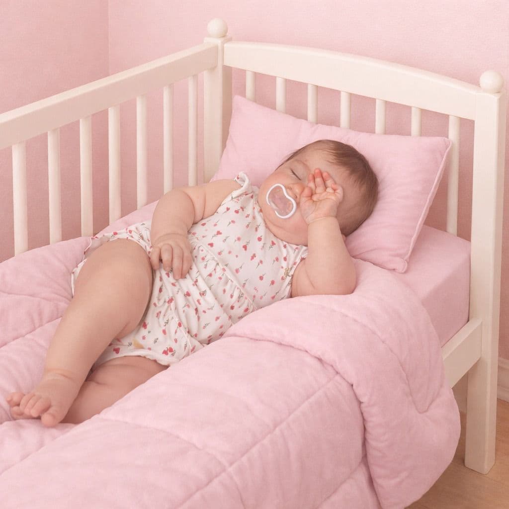 Edredom de Bebê Super Macio Maju Baby Microfibra + Fronha de Lesê Grátis