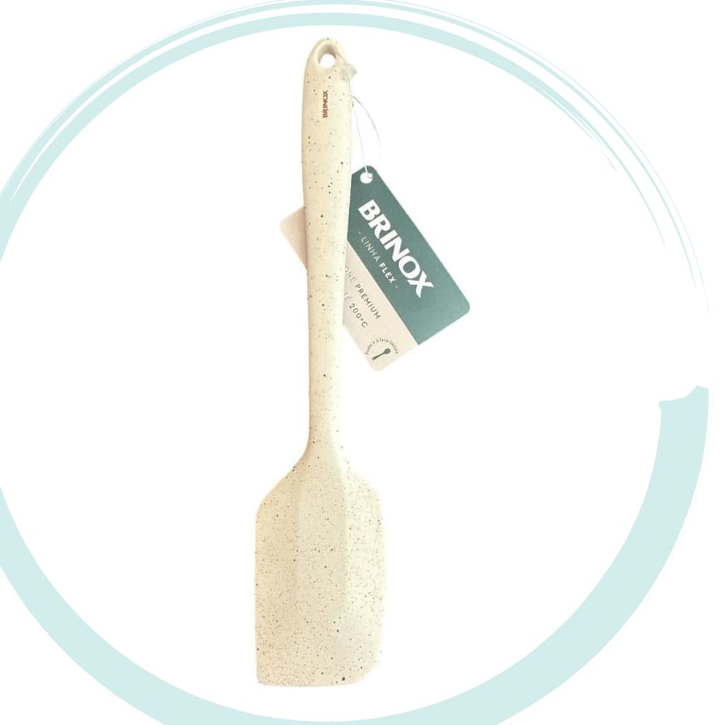 Brinox Espátula Tipo Pão Duro Silicone Vanilla 28 cm