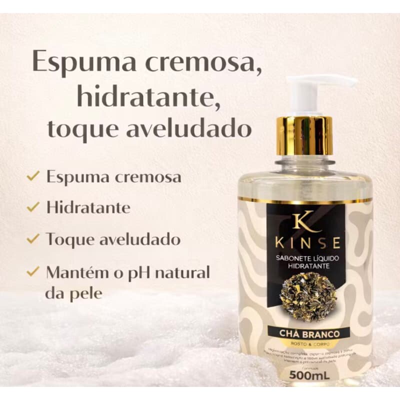 Sabonete Liquido Chá Branco 500ml