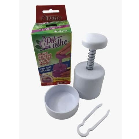 Descascador E Triturador Pik Alho Keita Casa Cozinha
