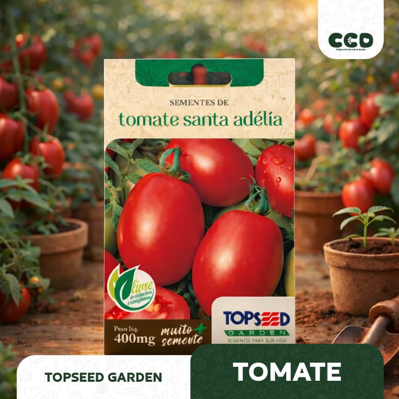 Semente Tomate Santa Adélia Topseed 400mg
