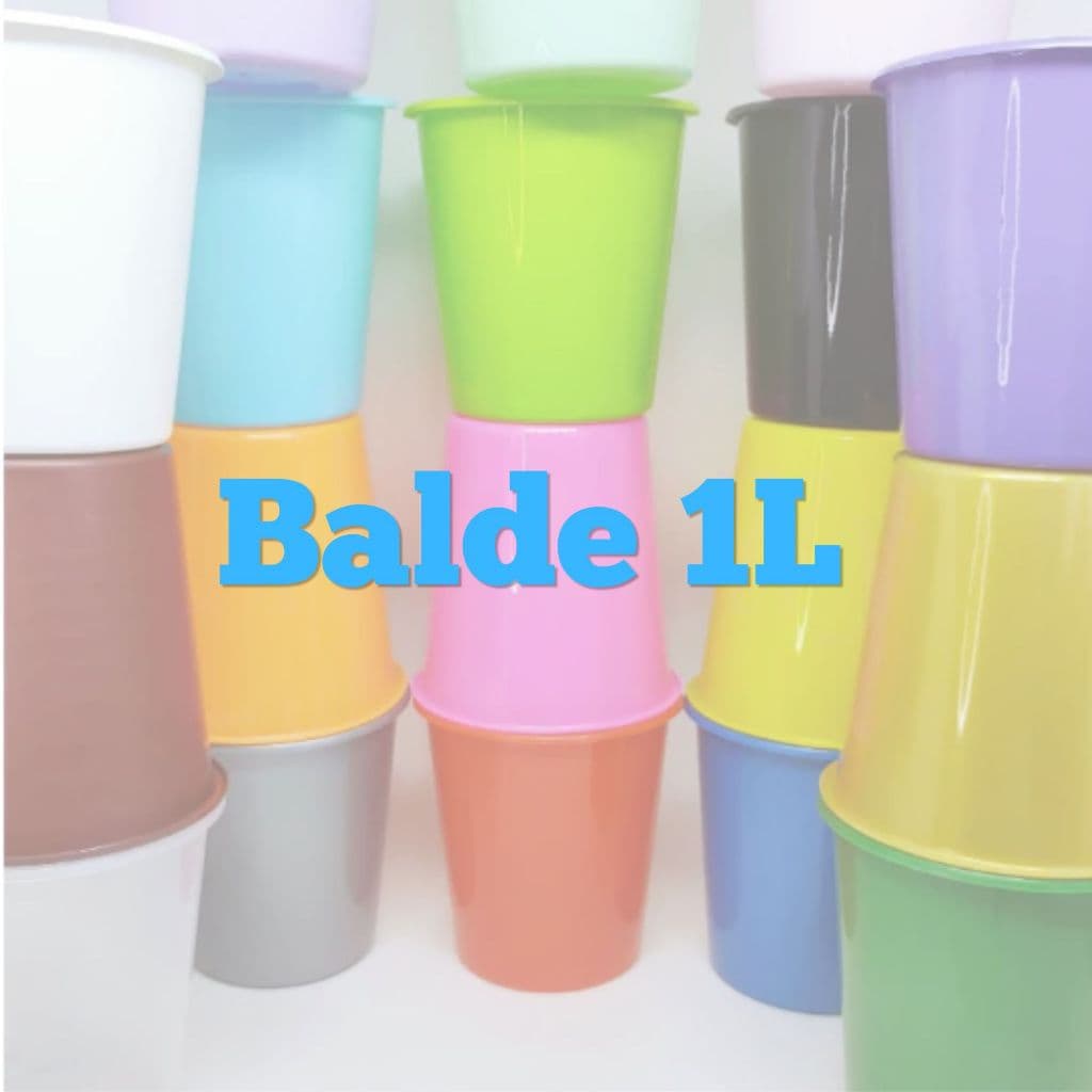 25 Baldes de Pipoca Festa Baldinhos 1 Diversas cores- Baldes, Baldinho, Pipoqueira, Baldinhos